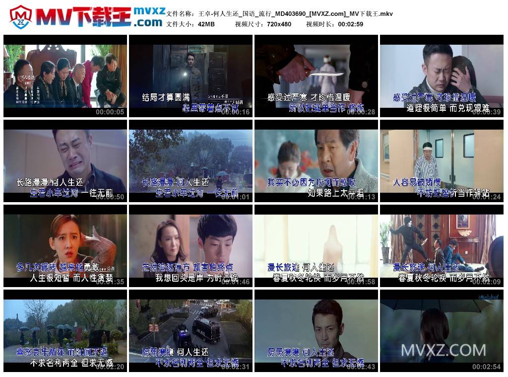 王卓-何人生还_国语_流行_MD403690